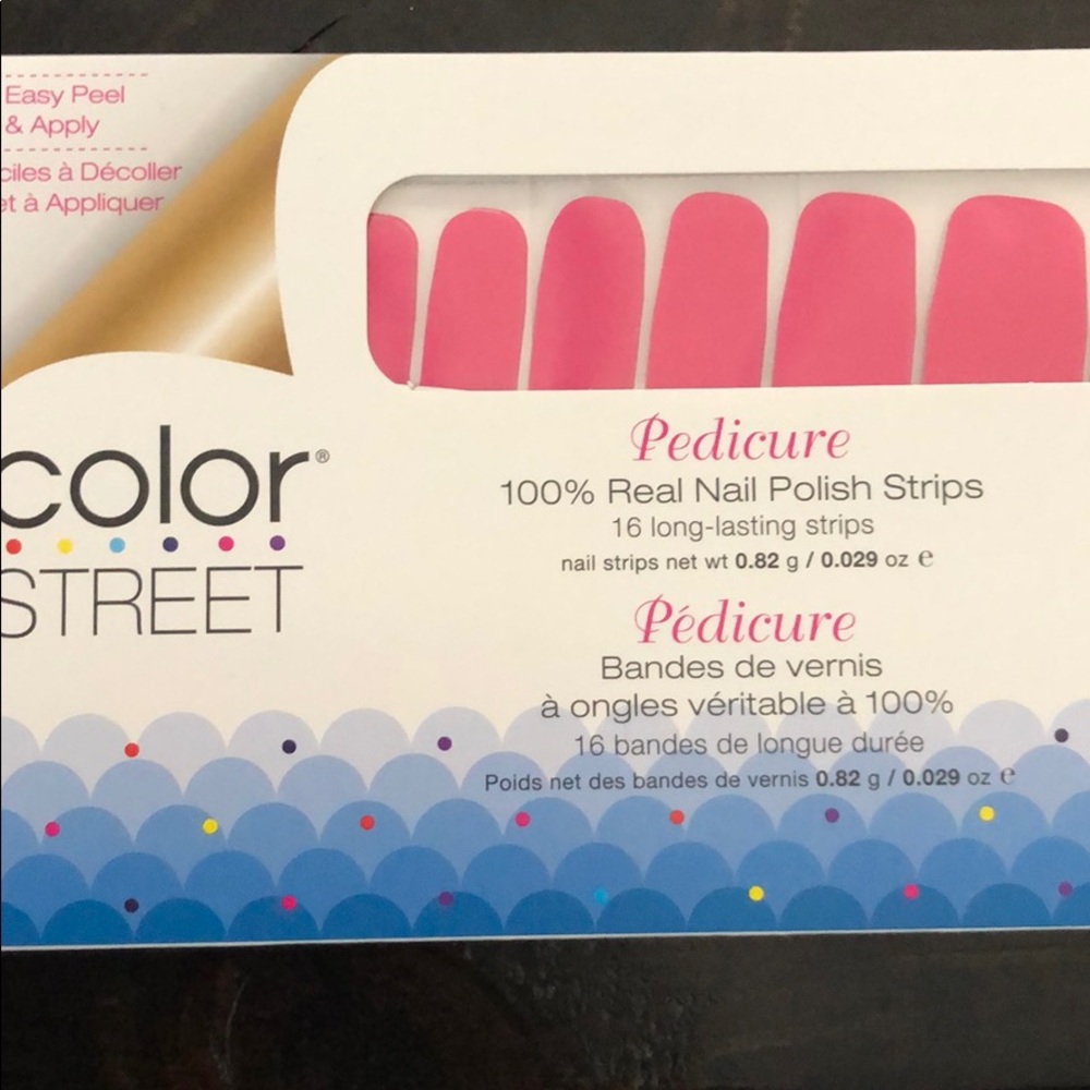 Color street nail stripes